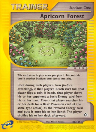 Apricorn Forest 118/186 from Aquapolis