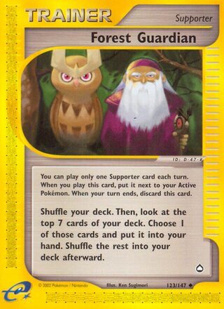 Forest Guardian 123/186 from Aquapolis