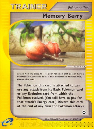 Memory Berry 128/186 from Aquapolis