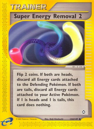 Super Energy Removal 2 134/186 from Aquapolis