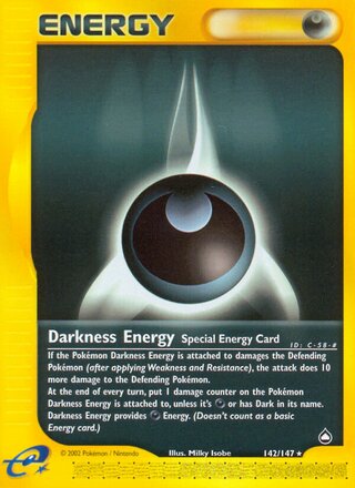 Darkness Energy 142/186 from Aquapolis