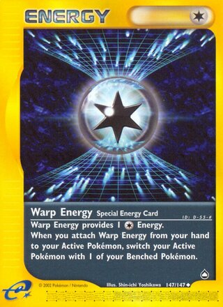 Warp Energy 147/186 from Aquapolis