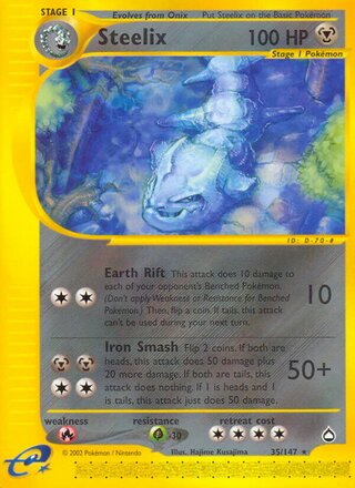 Steelix 35/186 from Aquapolis