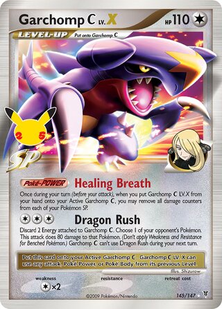 Garchomp C LV.X 145/50 from Celebrations
