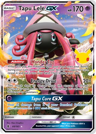 Tapu Lele-GX 60/50 from Celebrations
