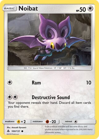 Noibat 100/146 from Forbidden Light