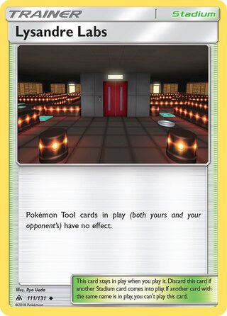 Lysandre Labs 111/146 from Forbidden Light