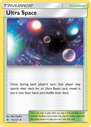 Ultra Space 115/146 from Forbidden Light