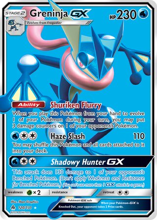 Greninja-GX 120/146 from Forbidden Light