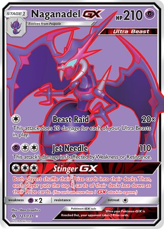 Naganadel-GX 121/146 from Forbidden Light