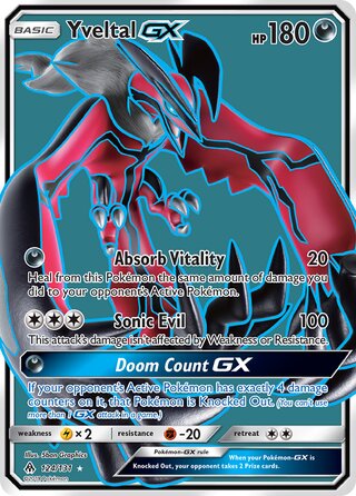 Yveltal-GX 124/146 from Forbidden Light