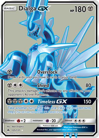 Dialga-GX 125/146 from Forbidden Light