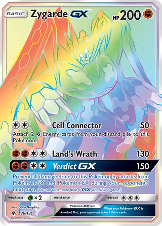 Zygarde-GX 136/146 from Forbidden Light