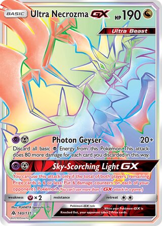 Ultra Necrozma-GX 140/146 from Forbidden Light
