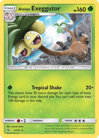 Alolan Exeggutor 2/146 from Forbidden Light