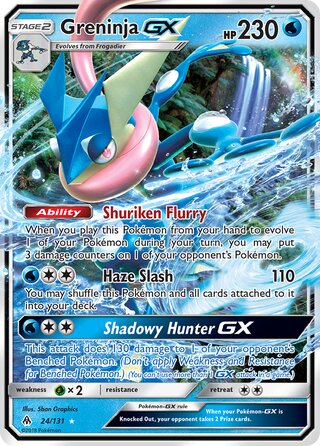 Greninja-GX 24/146 from Forbidden Light