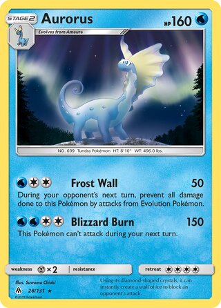 Aurorus 28/146 from Forbidden Light
