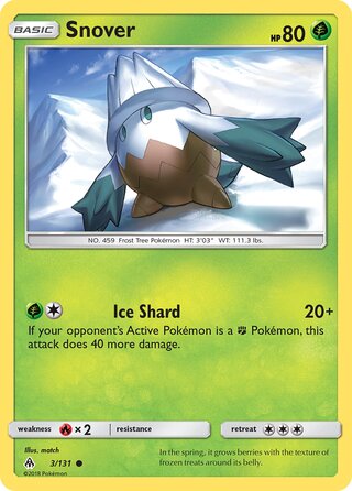 Snover 3/146 from Forbidden Light