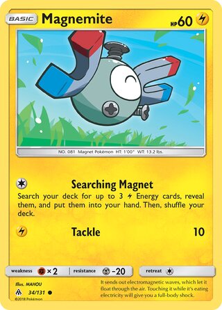 Magnemite 34/146 from Forbidden Light