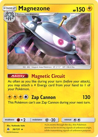 Magnezone 36/146 from Forbidden Light