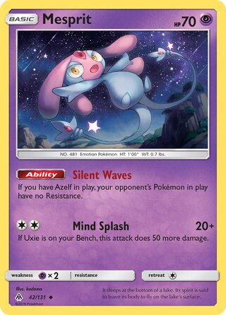 Mesprit 42/146 from Forbidden Light