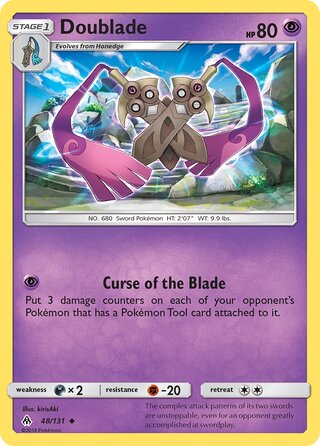 Doublade 48/146 from Forbidden Light