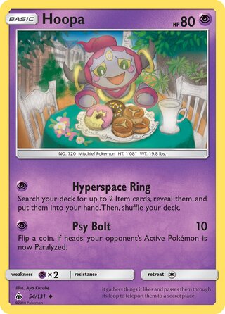 Hoopa 54/146 from Forbidden Light