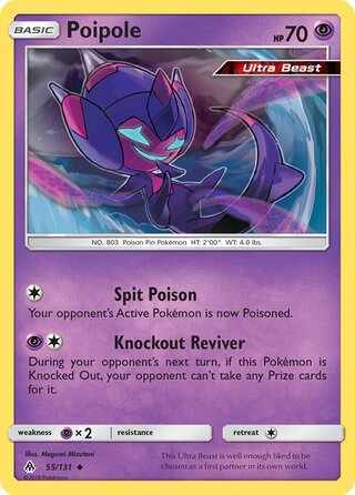 Poipole 55/146 from Forbidden Light
