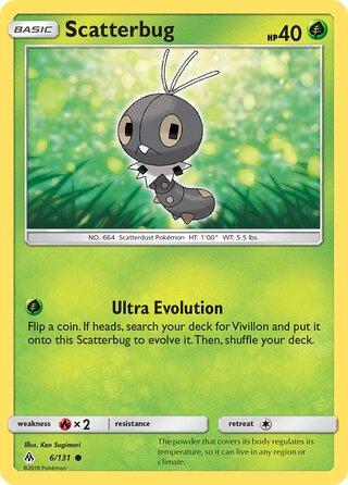 Scatterbug 6/146 from Forbidden Light