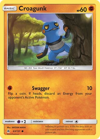 Croagunk 63/146 from Forbidden Light