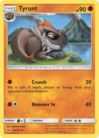 Tyrunt 68/146 from Forbidden Light