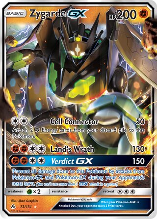 Zygarde-GX 73/146 from Forbidden Light
