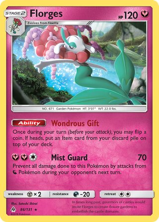 Florges 86/146 from Forbidden Light
