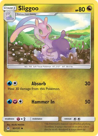 Sliggoo 93/146 from Forbidden Light