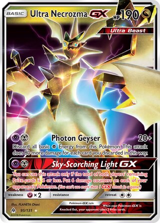 Ultra Necrozma-GX 95/146 from Forbidden Light