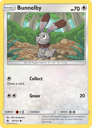 Bunnelby 97/146 from Forbidden Light