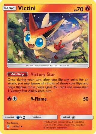 Victini 10/169 from Guardians Rising