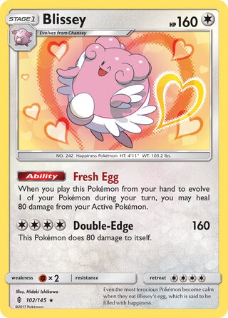 Blissey 102/169 from Guardians Rising