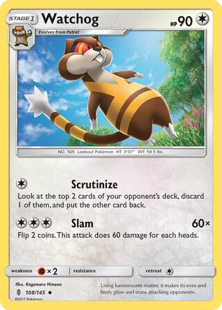 Watchog 108/169 from Guardians Rising