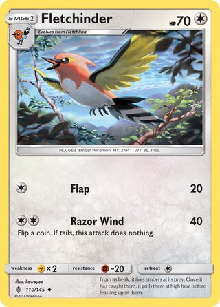 Fletchinder 110/169 from Guardians Rising
