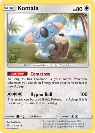Komala 114/169 from Guardians Rising