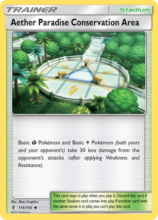 Aether Paradise Conservation Area 116/169 from Guardians Rising
