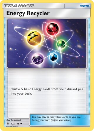 Energy Recycler 123/169 from Guardians Rising
