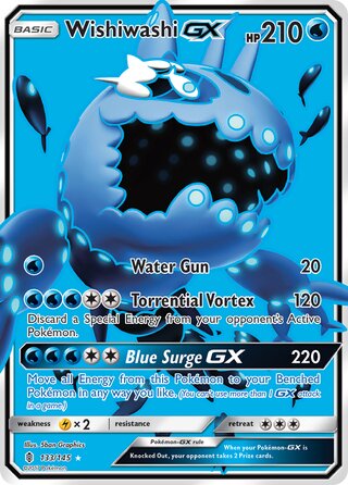 Wishiwashi-GX 133/169 from Guardians Rising