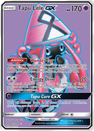 Tapu Lele-GX 137/169 from Guardians Rising