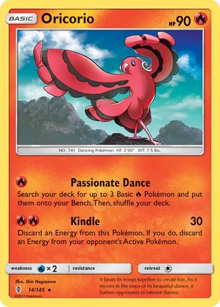 Oricorio 14/169 from Guardians Rising