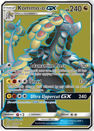 Kommo-o-GX 141/169 from Guardians Rising