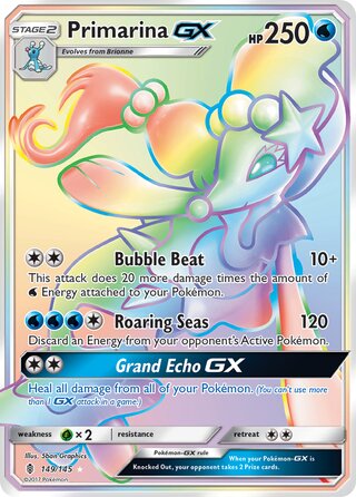 Primarina-GX 149/169 from Guardians Rising