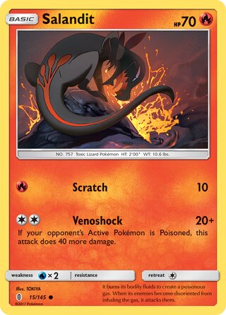 Salandit 15/169 from Guardians Rising