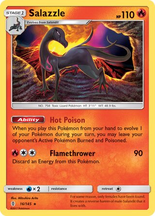 Salazzle 16/169 from Guardians Rising